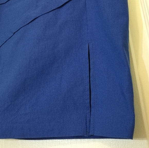XXS SUZY SHIER Royal Blue Pencil Skirt - Picture 5 of 5